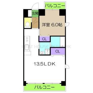 シャルマン 704の間取り画像