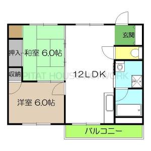 ファミールM 101の間取り画像