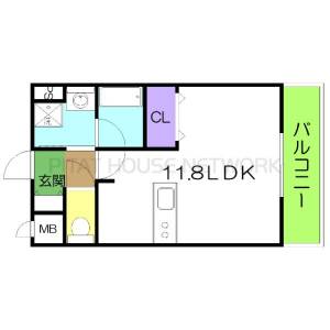 レアシス 14の間取り画像