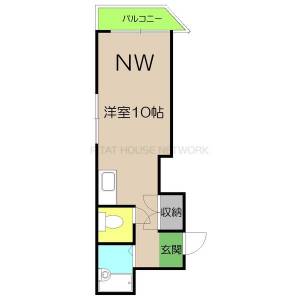 リヴィエラ梅ノ辻（一般プラン）（3NW） 9の間取り画像