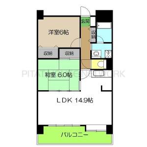 ジュピター（402） 402の間取り画像