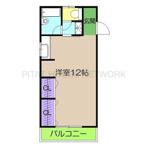 オールパーパス北代 203の間取り画像