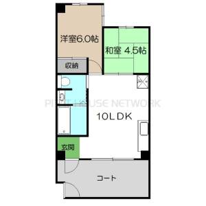 カサグレイズ　北（105） 105の間取り画像