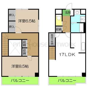 ハビット　北棟 701の間取り画像