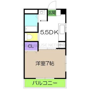 オレオール池（405） 405の間取り画像