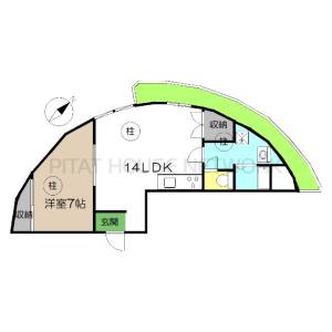 Urban Bldg.（602） 2の間取り画像