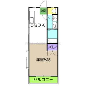 ＣＯＺＹ　ＣＯＵＲＴ（コージーコート） 301の間取り画像