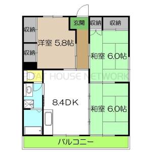 ハイツフジオ 305の間取り画像