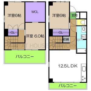 ラコント　南棟 S-232の間取り画像