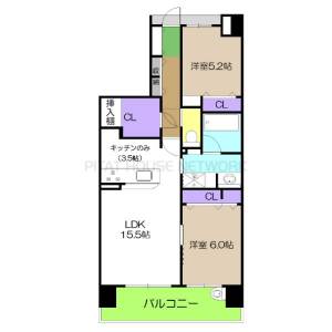 アルファパーク高知駅 1003の間取り画像