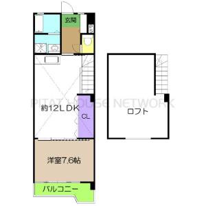 DRハウスⅡ（0711号室）一般・法人プラン 610の間取り画像