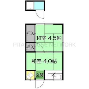 永寿荘 8の間取り画像