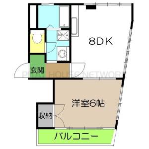 カーサ南街 2Fhigaの間取り画像