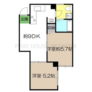 大原ビル 305の間取り画像