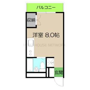 エトワール愛宕Ⅱ 203の間取り画像