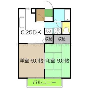 ウイング神田　A棟 A101の間取り画像