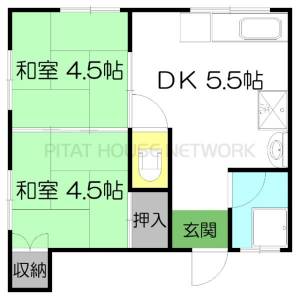 城見コーポ 1の間取り画像