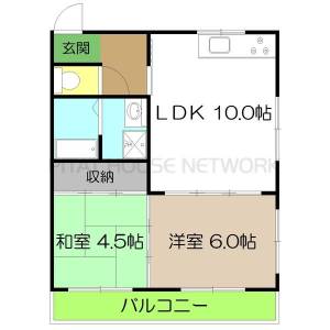 ラフィネ西秦 5の間取り画像