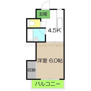 ハイツ森本 302の間取り画像