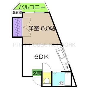 ハイツMⅡ 201の間取り画像