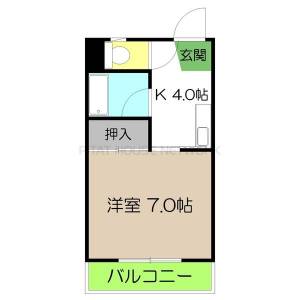 シティハウス比島 2の間取り画像