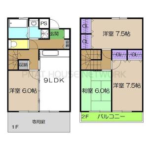 セゾン・メルヴェーユ秋　Ｃ 1の間取り画像