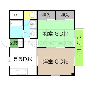 メゾン桜井（2階建て） 204の間取り画像