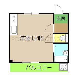 サンシティ船戸 301の間取り画像