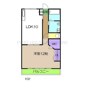 パルティールY 102の間取り画像