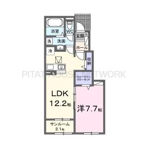 メゾンリアン 4の間取り画像