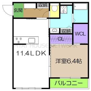 ベレオ　プルミエ 303の間取り画像