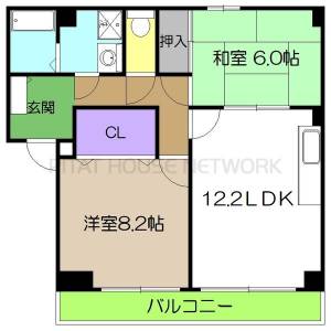 フィネス高橋 8の間取り画像