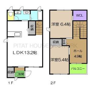 グレースⅡ 102の間取り画像