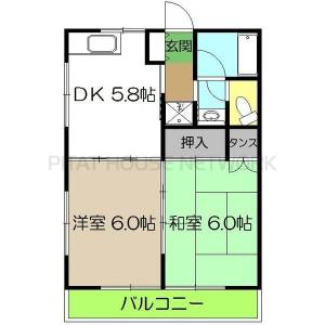 橋本マンション（201） 201の間取り画像