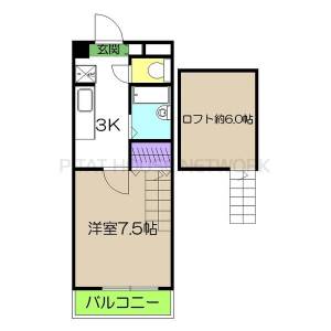 ＣＲＡＹ4（505） 505の間取り画像