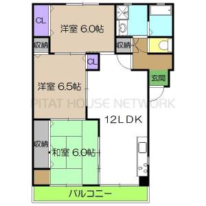 ハピネスシティ 302の間取り画像