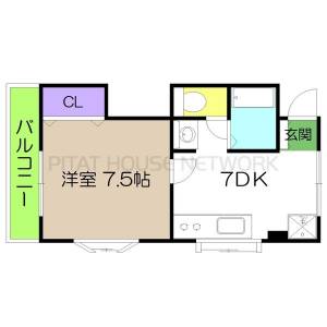 ノワール愛宕山 302の間取り画像