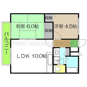 カーサ150　 A203の間取り画像