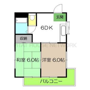 Ａコーポ（3F） 3Fの間取り画像