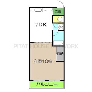 ロイヤルガーデンⅠ 703の間取り画像