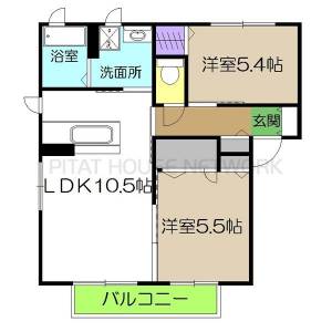 シャーメゾン・スリーズA棟（A101） A101の間取り画像