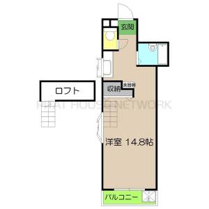 メゾンレーヴ 308の間取り画像