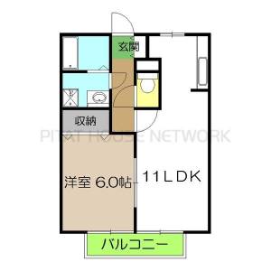 かもべ宮ノ丸（102） 102の間取り画像