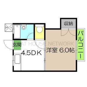 ピアコート西町 207の間取り画像