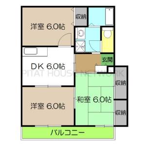 リバーサイド舞高（C102） 2の間取り画像