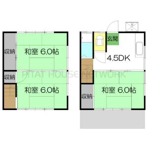 加賀野井1丁目棟割貸家（higasi） higasiの間取り画像