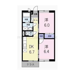 メゾンコンフォート（101） 2の間取り画像