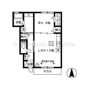 メイリーシェン（102） 2の間取り画像