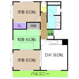 アネックスアスカD棟（D102） 1の間取り画像