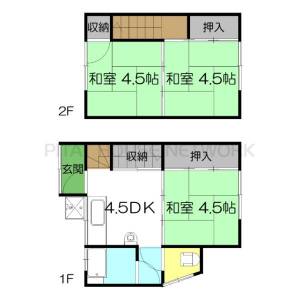 テラスハウス愛宕山 1の間取り画像